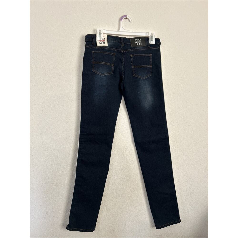 Girls Size 18 Stretch Jeans NWT One Point One Blue